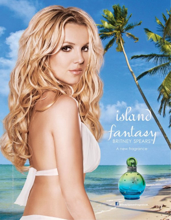 Britney Spears Island Fantasy Edp ad