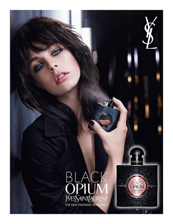 Yves Saint Laurent Black Opium ad