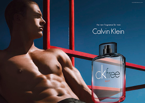 Calvin Klein Free Sport ad